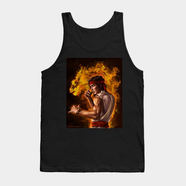 Liu Kang Tank Top by mayyaflowers